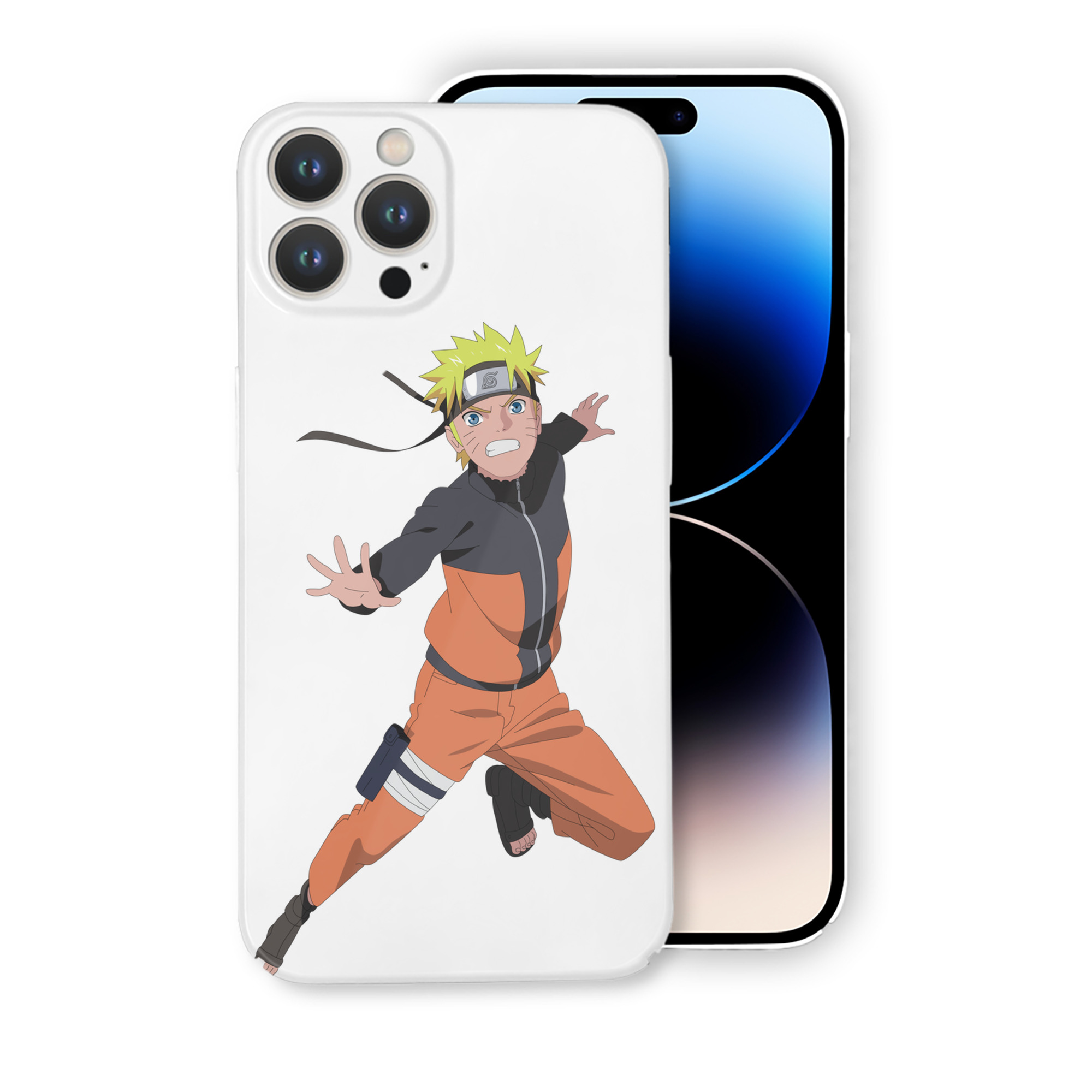 （画像用） NARUTO -ナルト- うずまき ナルト Uzumaki Naruto 【iPhone 14シリーズ対応】ハードケース